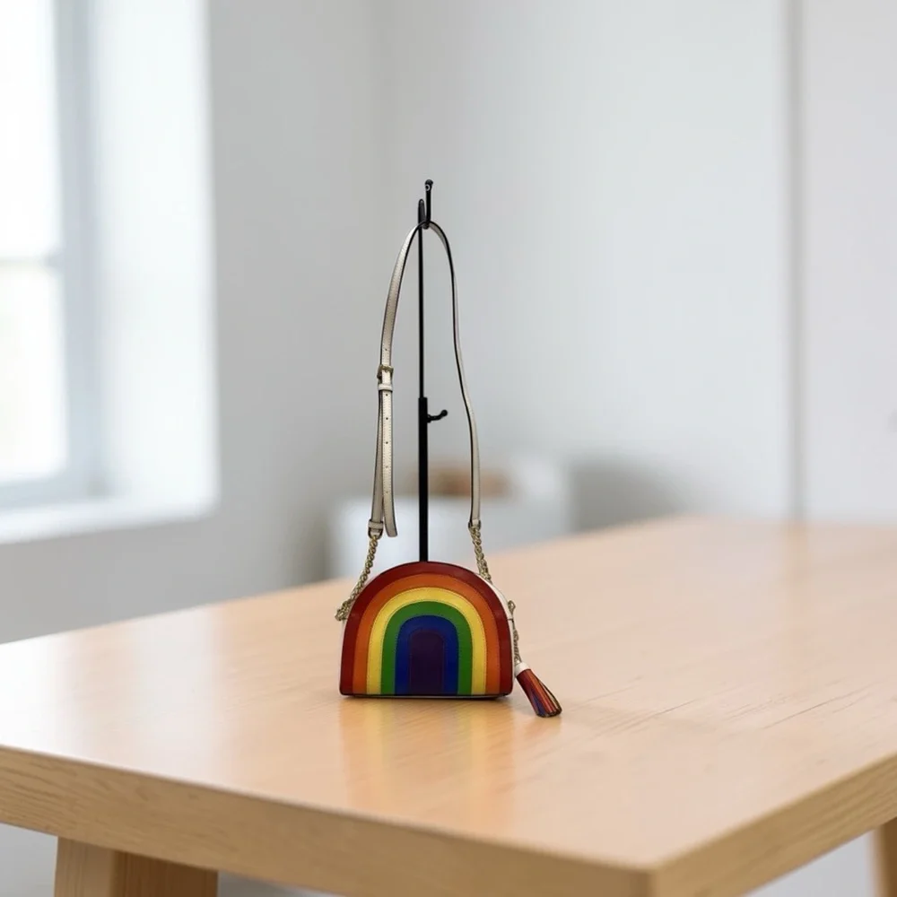 Michael Kors Multicolor Rainbow Crossbody Bag - Picture 3 of 7